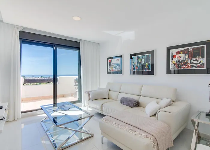 Sunset Golf, Sea View And Pool Apartment Estepona